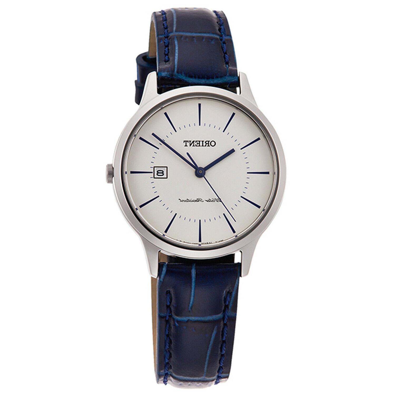 orologio donna cinturino in pelle nero al