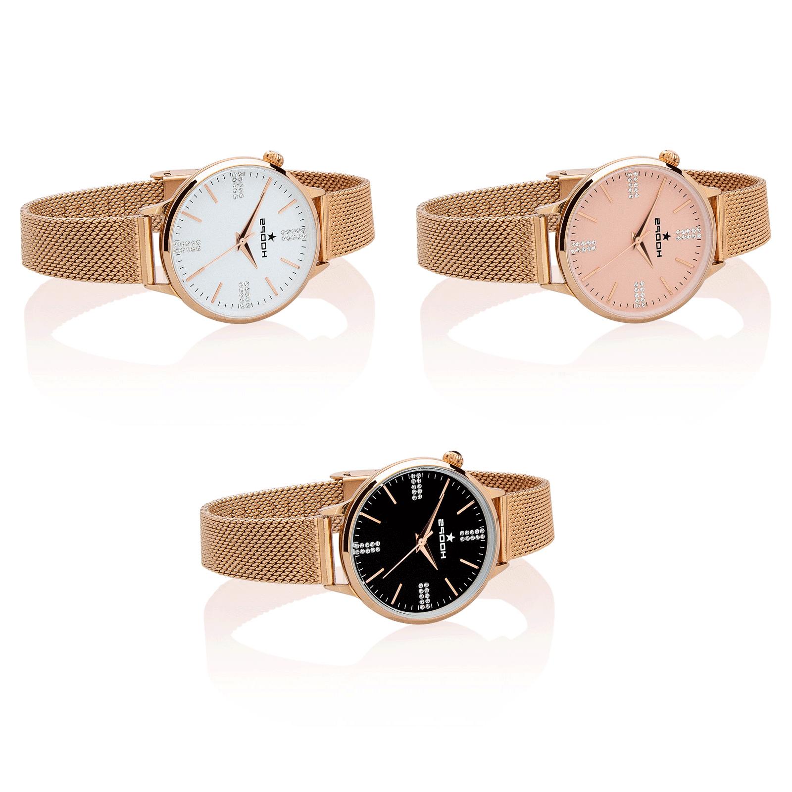 orologio donna classic chic maglia milanese gold