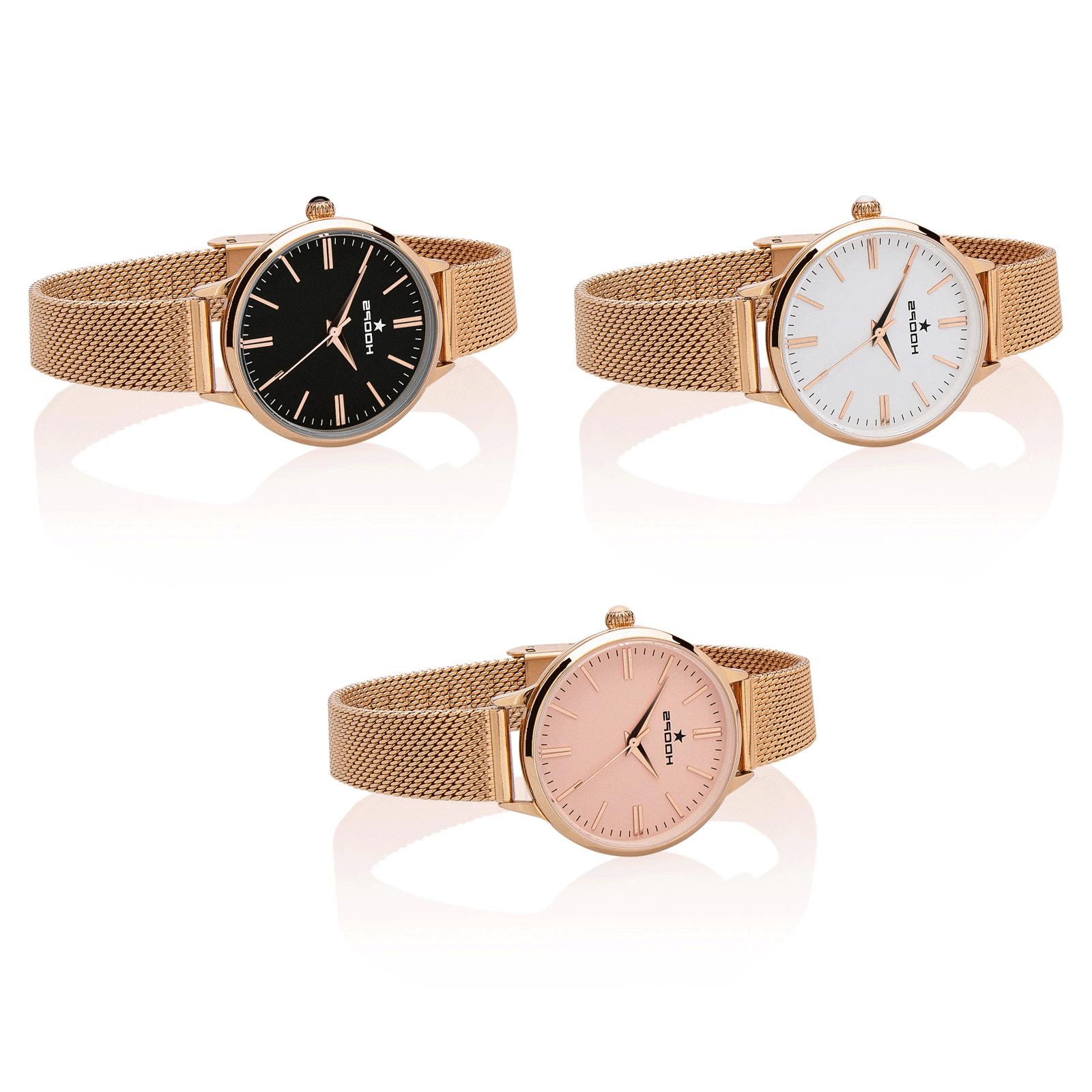 orologio donna classic maglia milanese gold