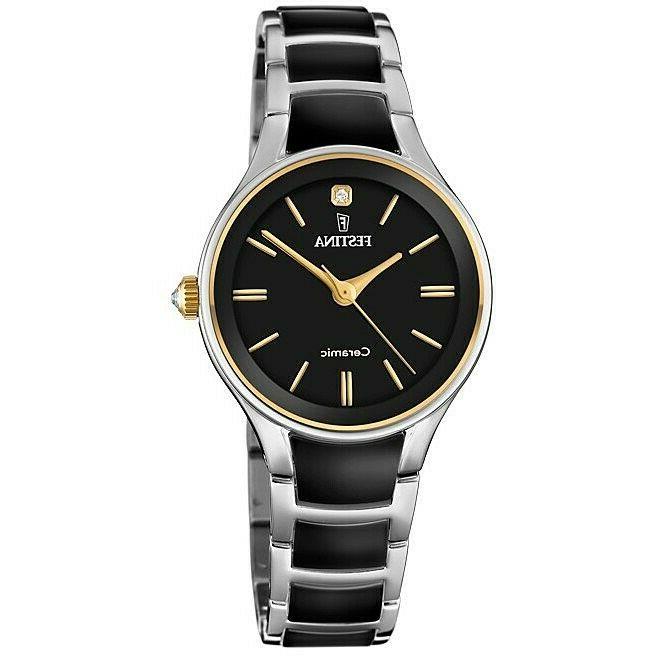 orologio donna collezione ceramica colore nero f20474