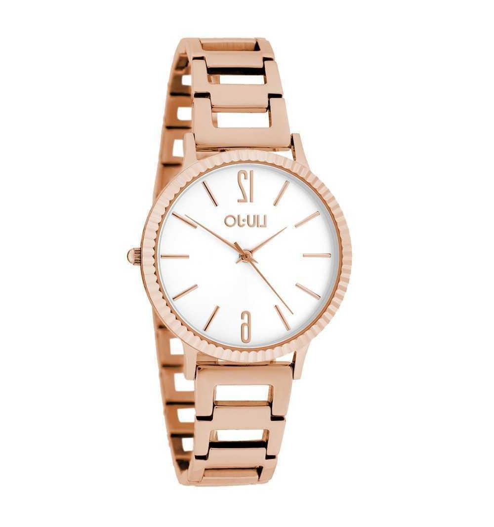 orologio donna da polso biphasic in acciaio