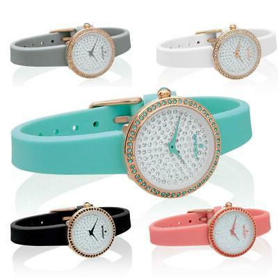 orologio donna diva 2602l rg silicone colorato