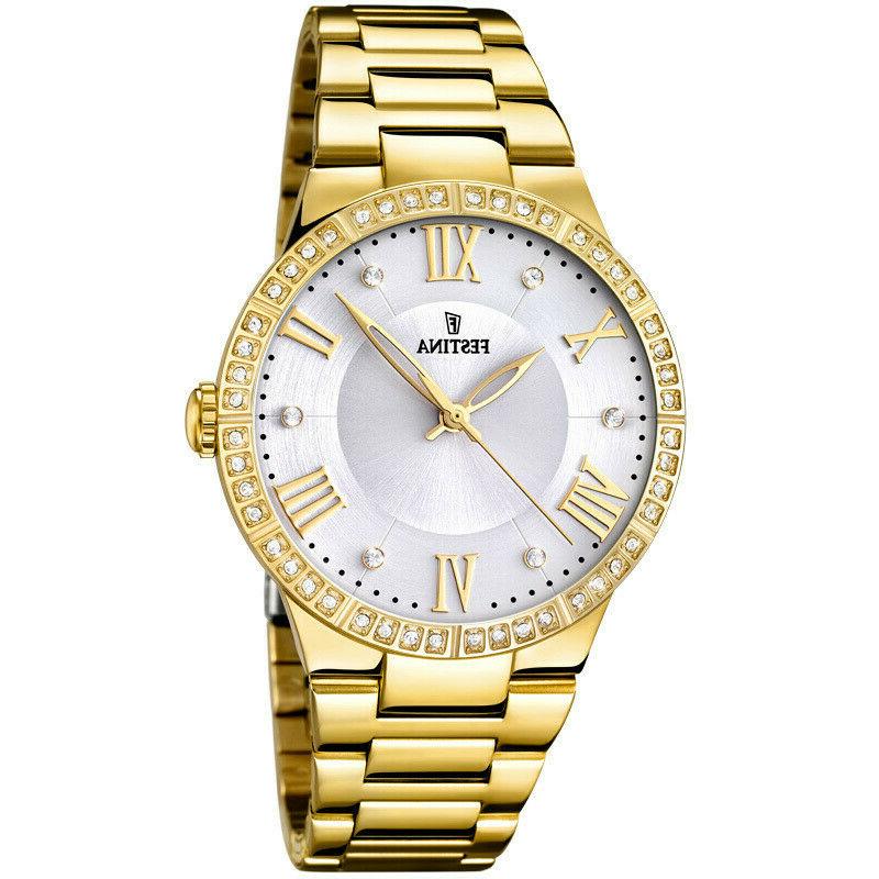 orologio donna dorato f16720 1