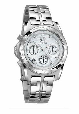 orologio donna enclosure bracciale in acciaio chrono