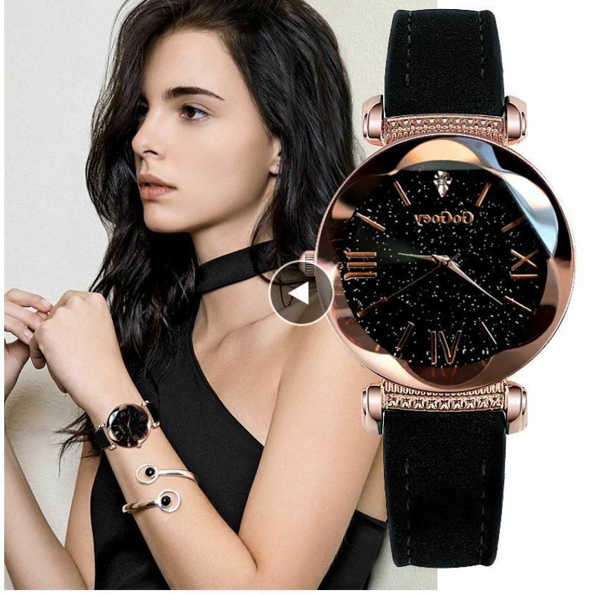 orologio donna gogoey cielo stellato analogico diamante
