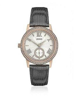 orologio femminile grammercy w0642l3 pelle brillantini class