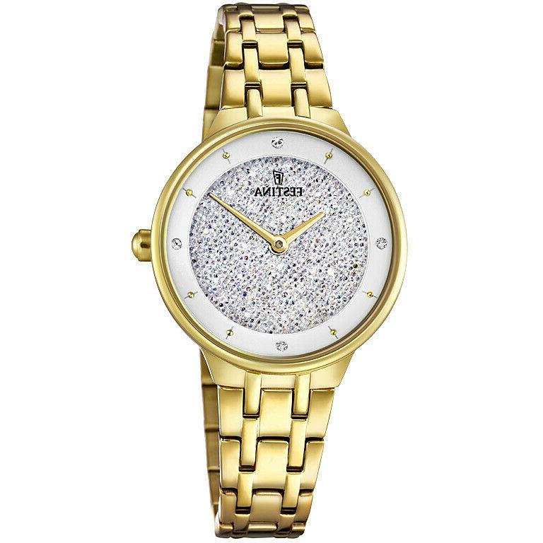 orologio donna in acciaio dorato f20383 1