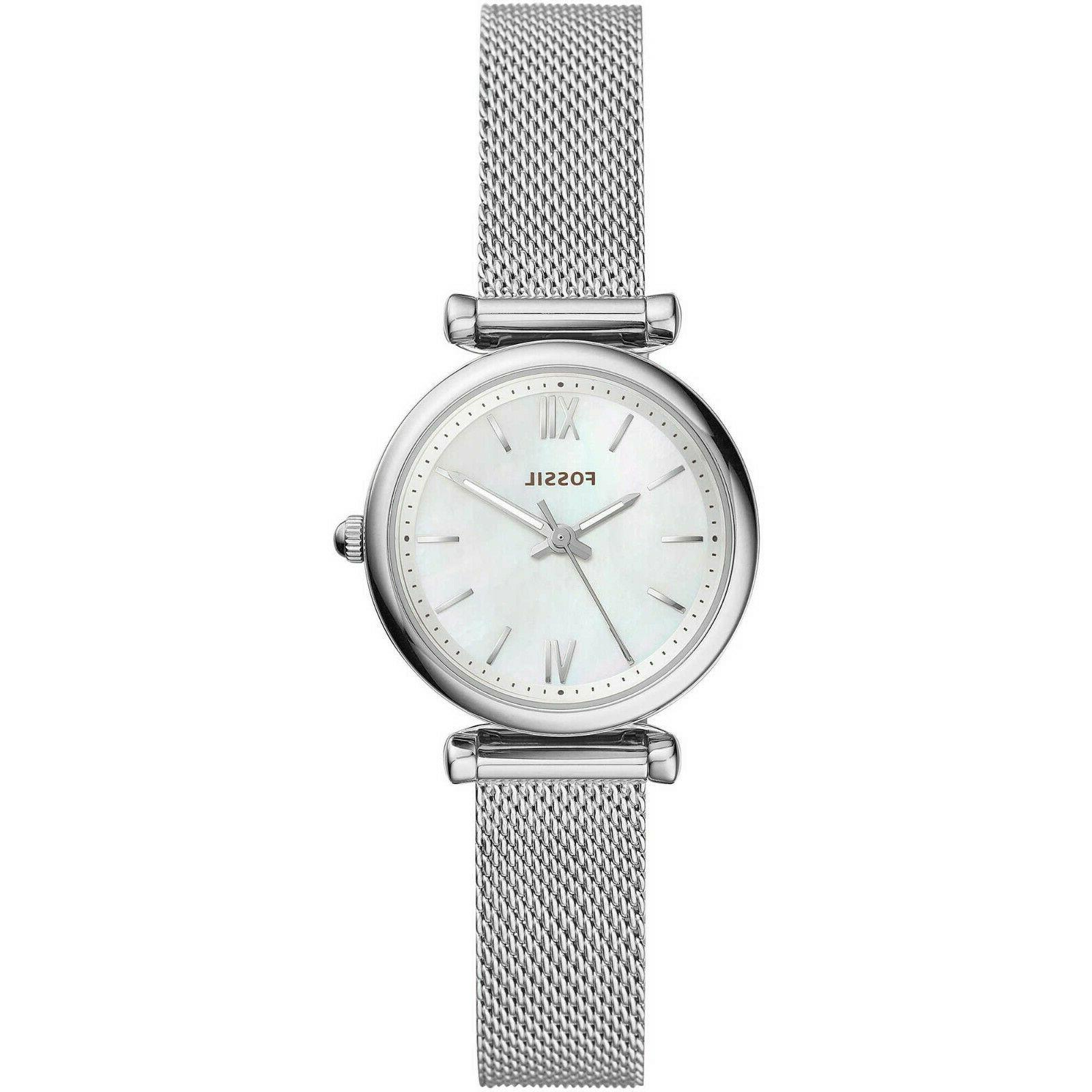 orologio donna in acciaio maglia milano modello