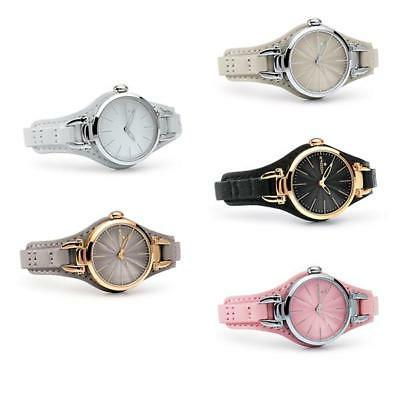 orologio donna jolie pelle rose colorato bianco