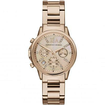 orologio donna lady baks ax4326 chrono acciaio