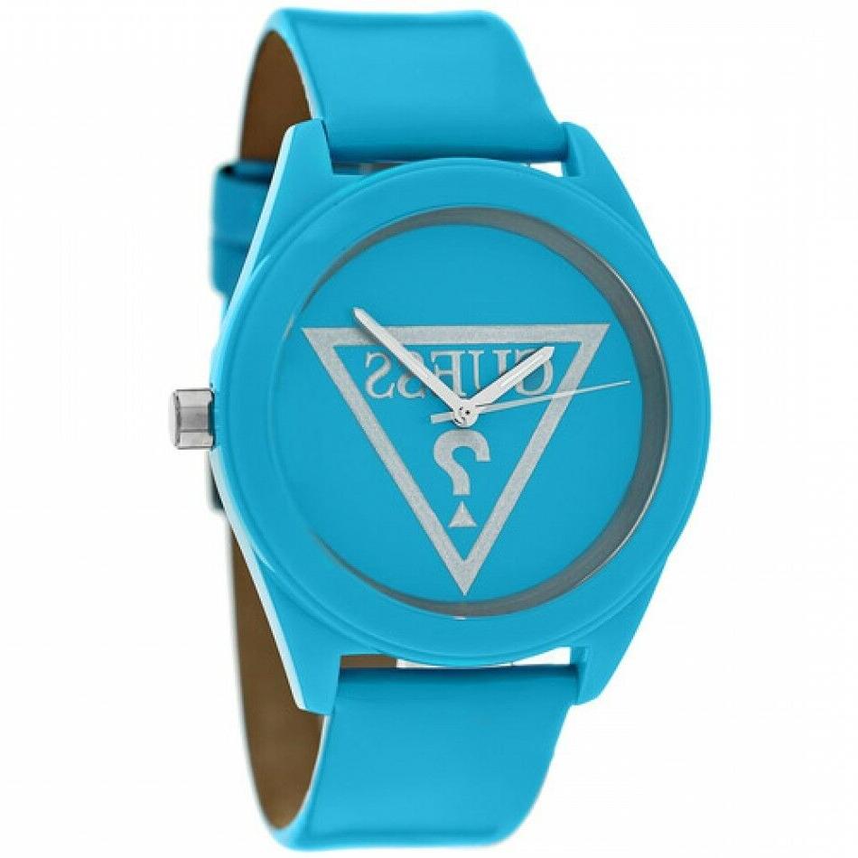 orologio donna lip gloss w65014l4 vernice azzurro