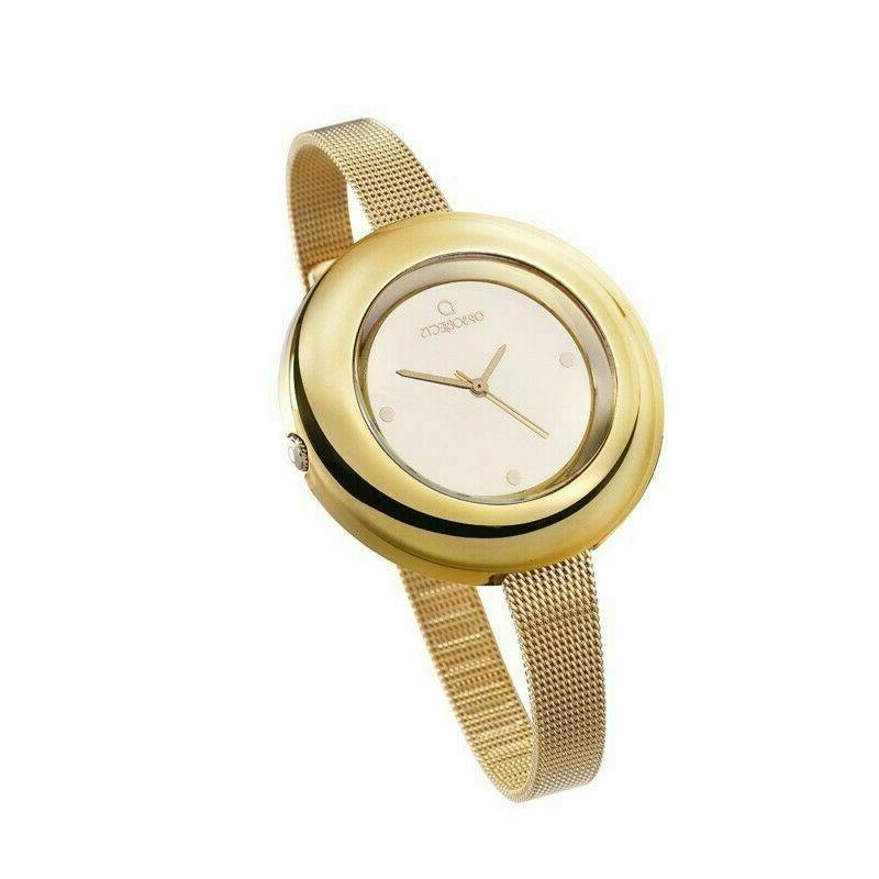 orologio donna lux opspw 329 dorato cinturino