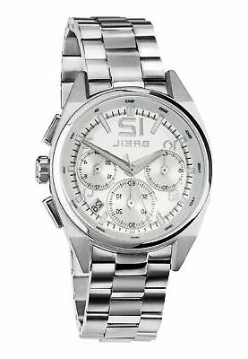 orologio donna master bracciale in acciaio chrono