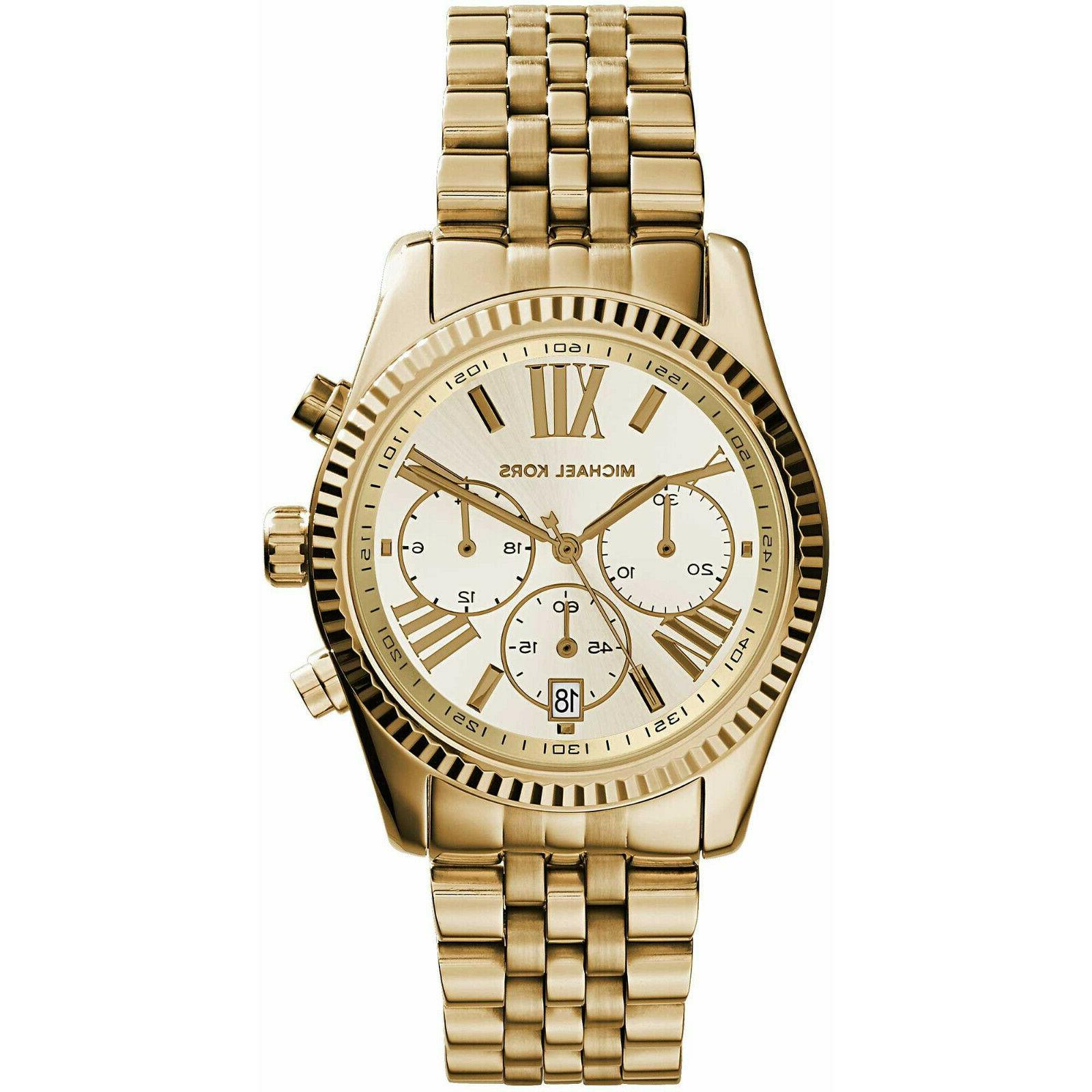 orologio donna mk5556 lexington cronografo nuovo garanzia