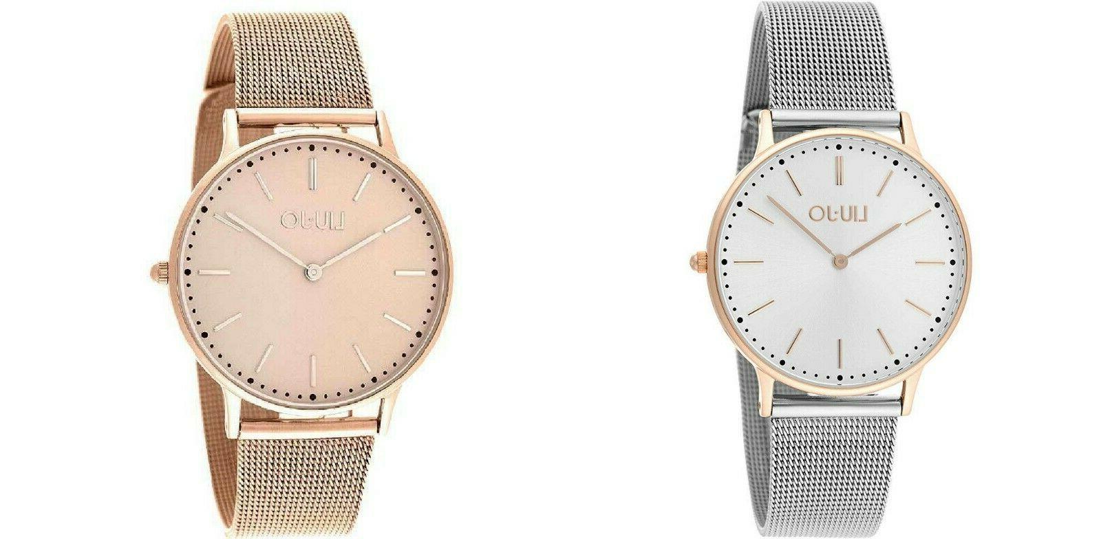 orologio donna moonlight acciaio maglia milano