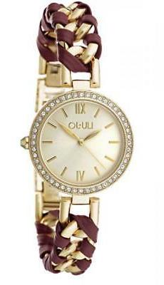 O Donna Liu Jo Luxury Naira Tlj1113 Acciaio Gold Rosso Swaro