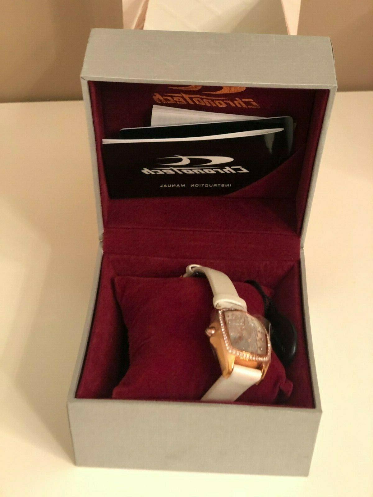 orologio donna nuovo con cinturino avorio con