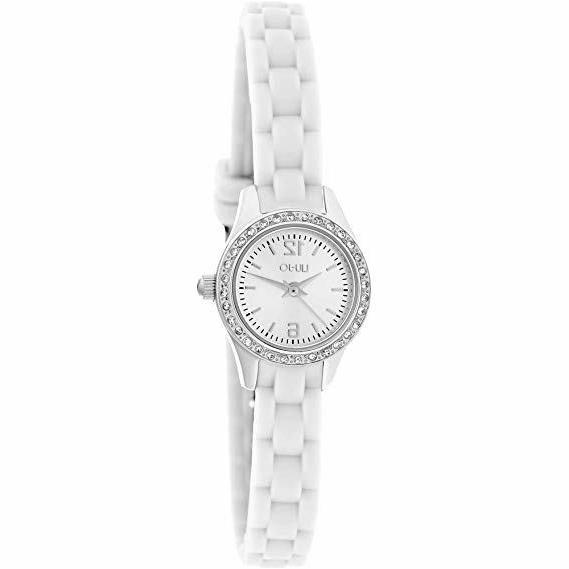 orologio donna petit tlj1298 gomma bianco con
