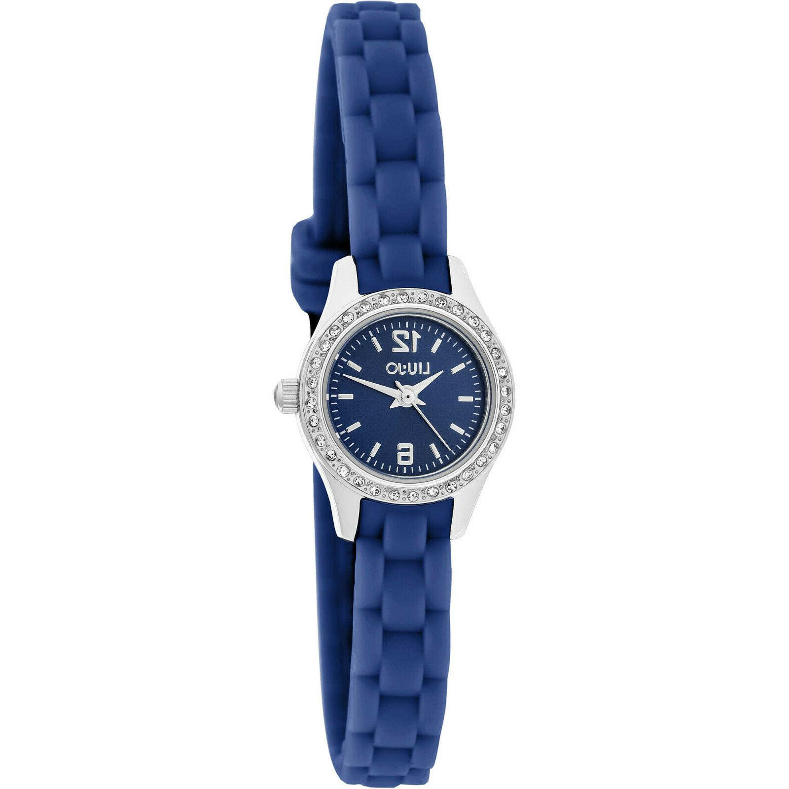 orologio donna petit tlj1300 gomma blu quadrante