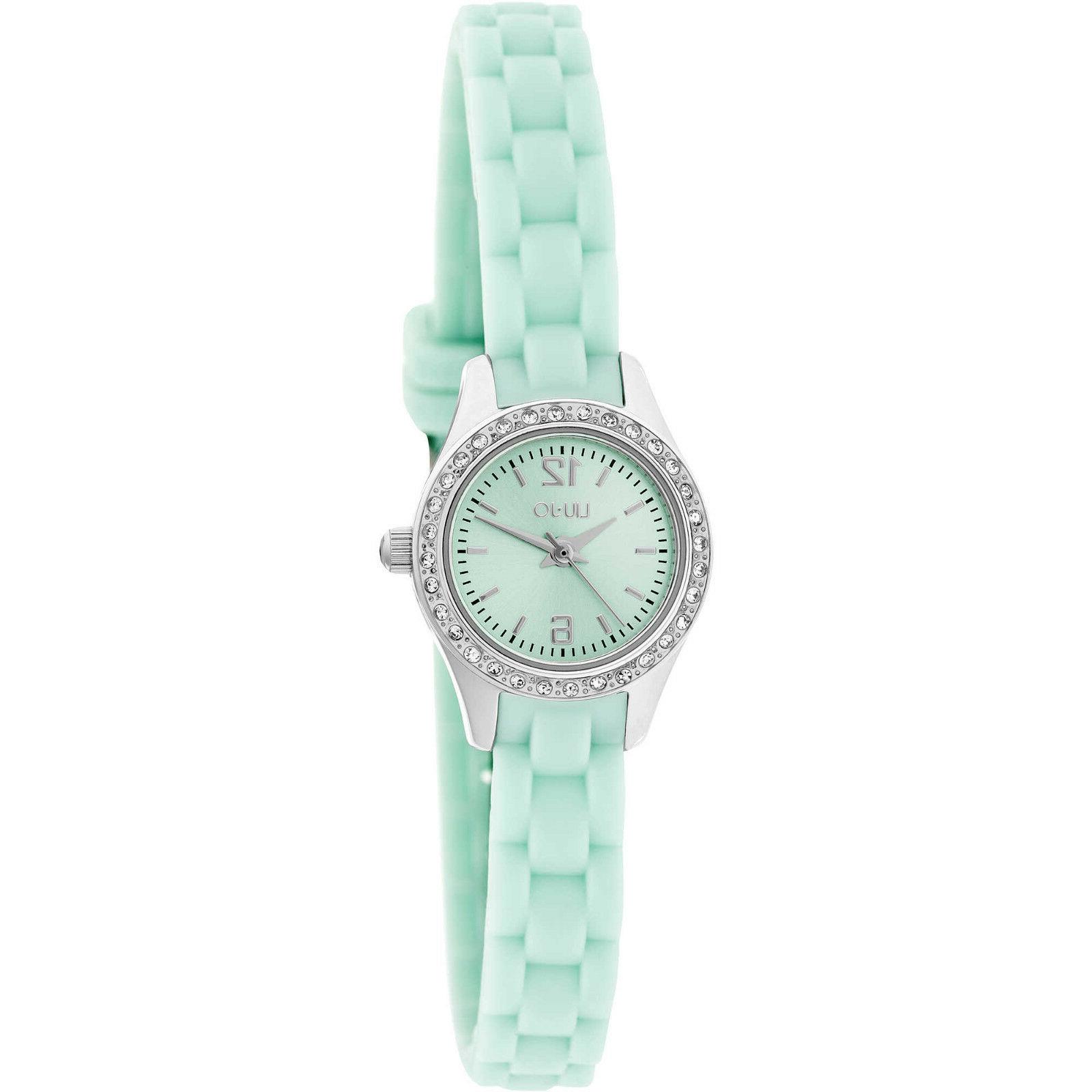 orologio donna petit tlj1302 gomma azzurro con