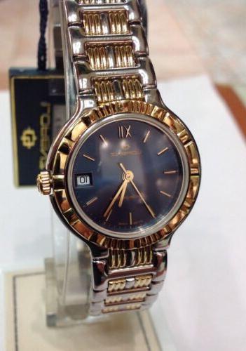 orologio donna quadrante blu in acciaio e