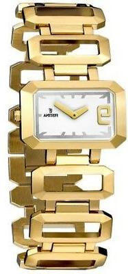 O Donna Festina Quadrato Gold Cream F16307/1