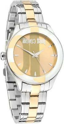 O Donna Just Cavalli Silk R7253592503 Bracciale Acciaio Gold