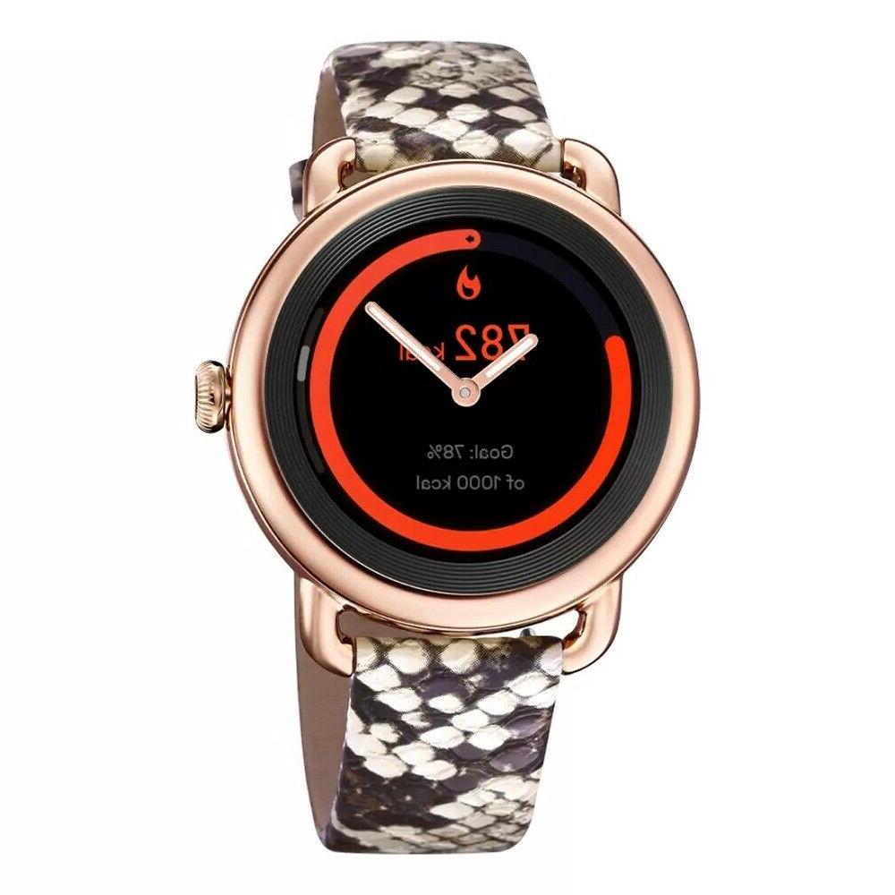 orologio donna smartwatch smartime hybrid pitone f50001