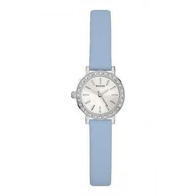 orologio donna stella w0885l2 pelle azzurro strass