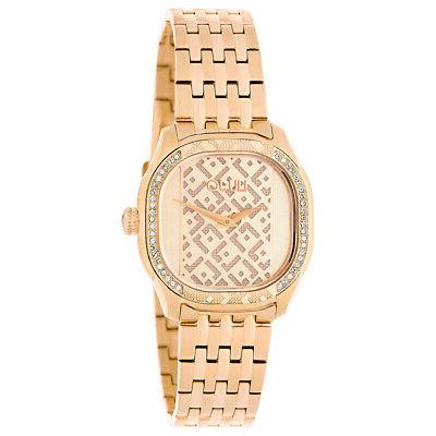 orologio donna trama acciaio oro rosa tlj1382