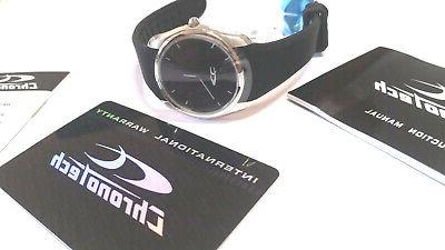 orologio donna uomo chronotech cinturino cauciu