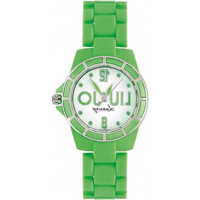 orologio donna verde fluo silicone ragazza allegro