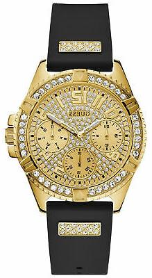 O Donna Guess Watches Ladies Lady Frontier W1160l1 Di Gomma 