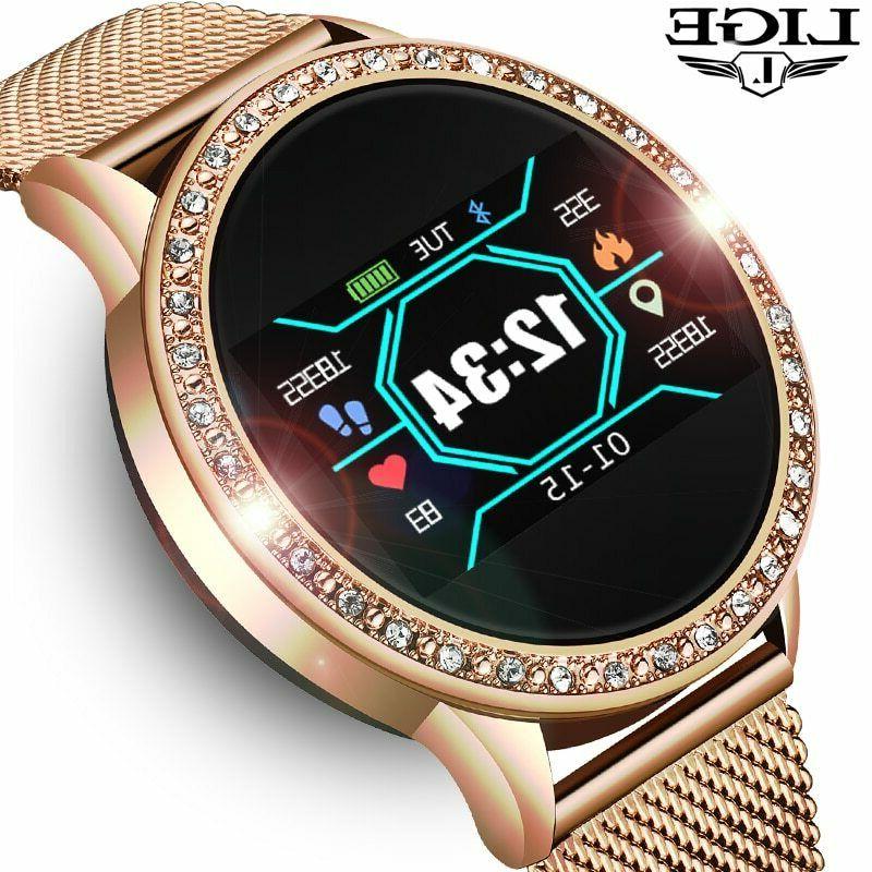 orologio donne smart pressione monitor da frequenza