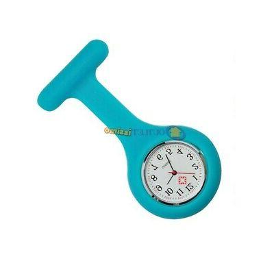 orologio dottore infermiere infermiera celeste in silicone