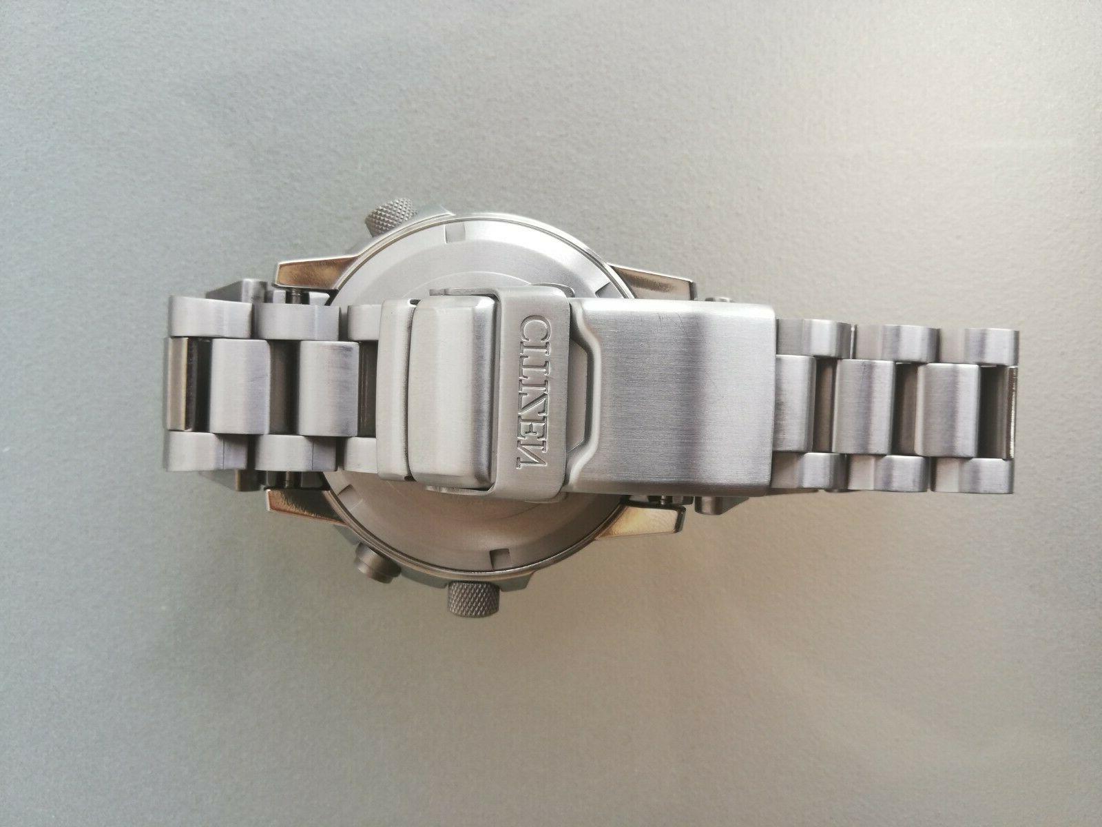 orologio eco drive promaster radiocontrollato titanium vetro