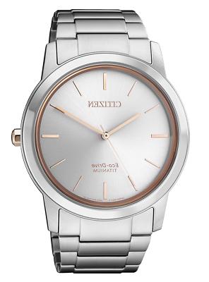 orologio eco drive super titanium uomo aw2024