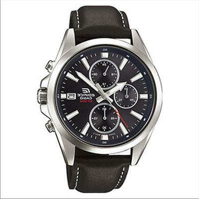 orologio edifice efv 560l 1avuef cinturino pelle