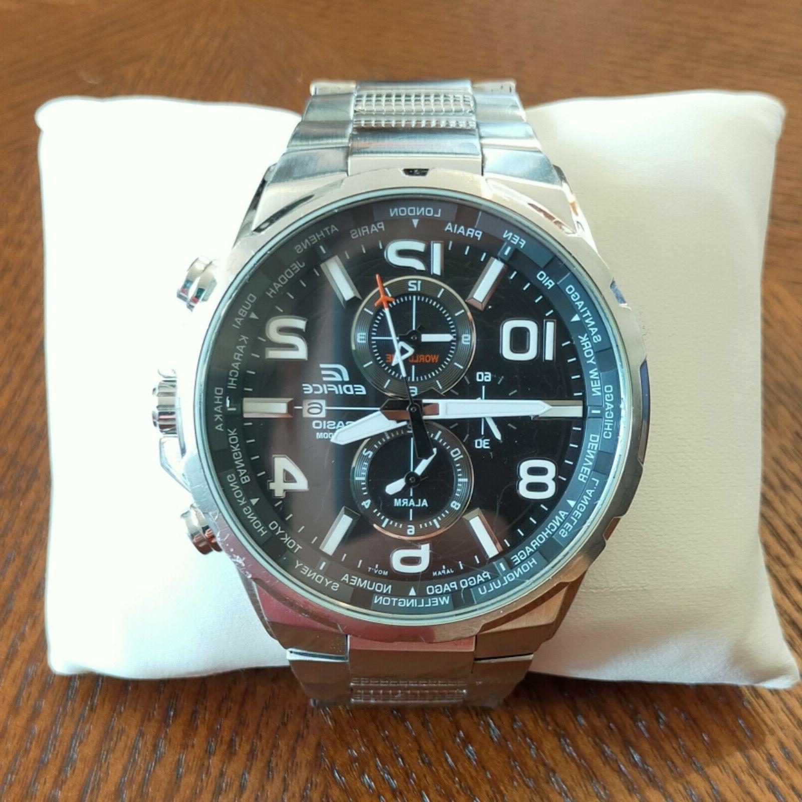 orologio edifice uomo in acciaio con confezione