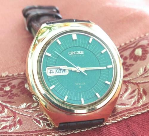 orologio el370 electronic con bellissimo quadrante verde