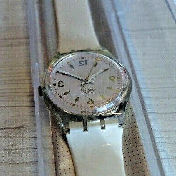 orologio elegante bianco donna white unisex woman