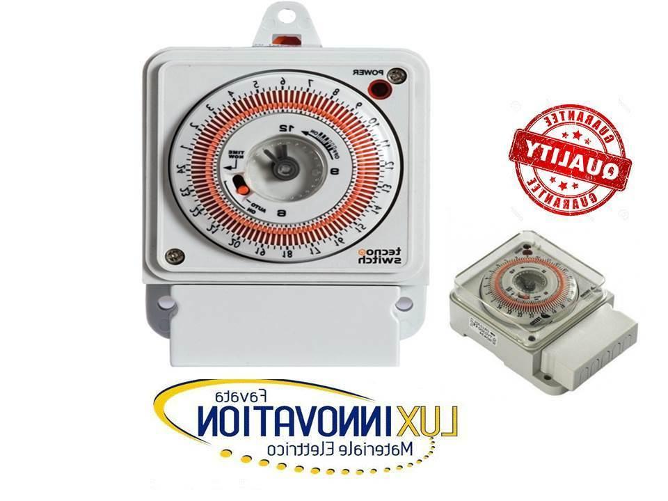 orologio elettrico per caldaia luci da parete