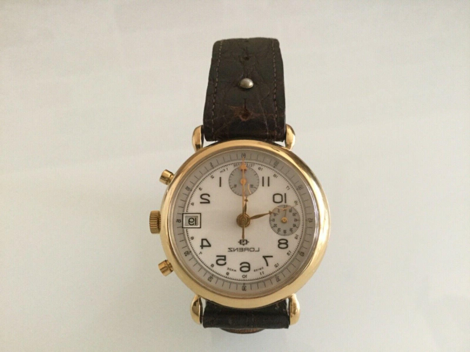 orologio epoca cassa placcata oro telemetre
