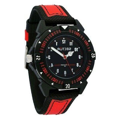 orologio expander 90 data nero rosso 40
