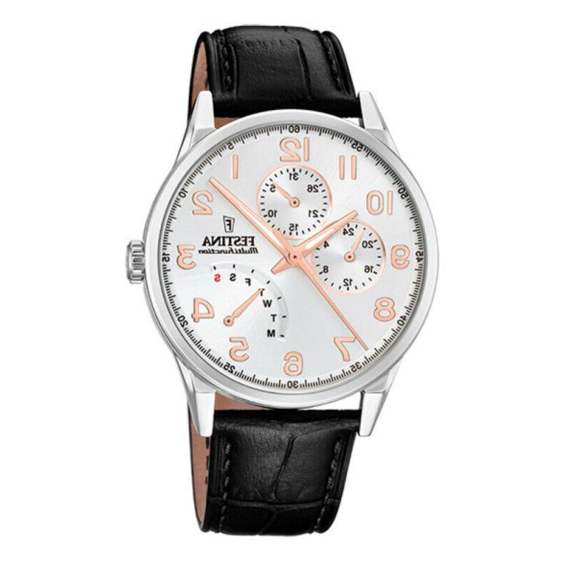 orologio f20278 a uomo multifunzione acciaio pvd