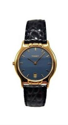 O Tissot F26322040 Acciaio Laminato Oro Cinturino Pelle