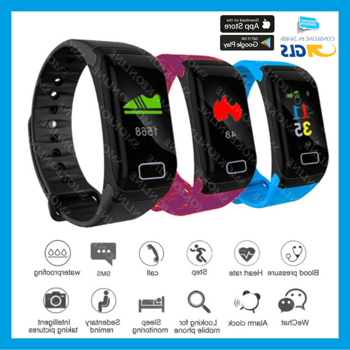 orologio fitness smartwatch bluetooth bracciale cardio sport