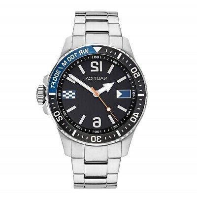 orologio freeboard tempo nero blu 44 mm