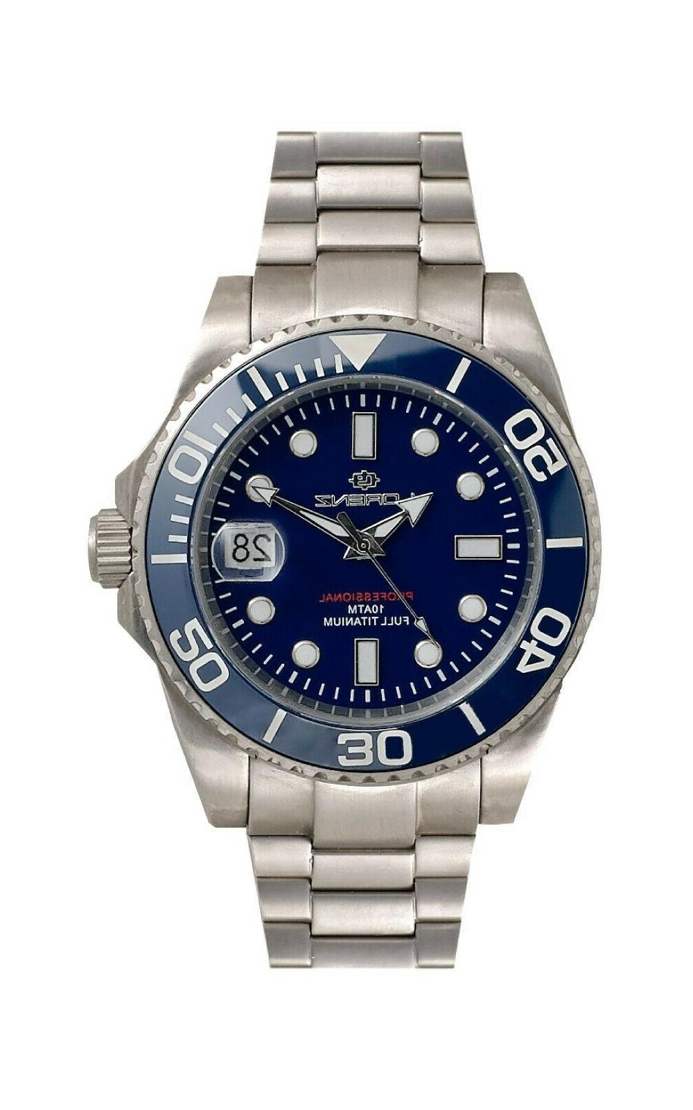 orologio full titanium leggerissimo 030196bb