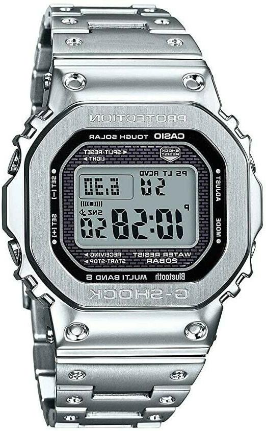 orologio g shock full silver gmw b5000d